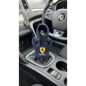 FERRARİ DEKOR OTOMOBİL VİTES POLARI - HOODİE VİTES TOPUZ KIYAFETİ - POLAR VİTES TOPUZU KILIFI