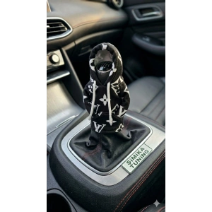 LV SİYAH OTOMOBİL VİTES POLARI HOODİE ARAÇ VİTES TOPUZU KIYAFETİ ARAÇ VİTES TOPUZU