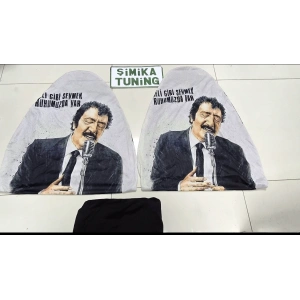 Müslüm 3d Servis Kılıfı 1.kalite Penye ön ve arka takım