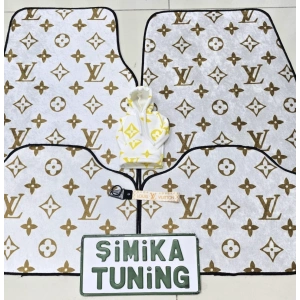 XL LV DESEN DEKOR HALI PASPAS VE VİTES POLARI HOODİE ARAÇ VİTES TOPUZU KILIFI(KANCALI KUMAŞ ANAHTARLIK HEDİYELİ)