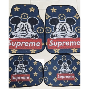 SUPREME MİNİ MOUSE DEKOR OTO HALI PASPAS VE