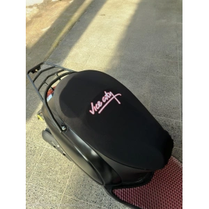 VICE CİTY SİYAH PENYE MOTORSİKLET SELE KILIFI 1.KALİTE LİKRALİ PENYE YIKANABİLİR