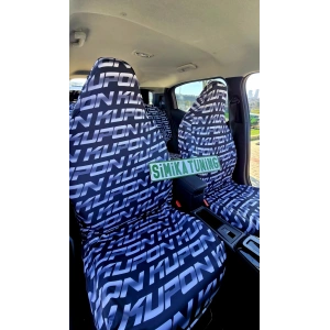 KUPON SİYAH 3D BASKI OTOMOBİL SERVİS KILIFI ÖN VE ARKA 4PARÇA TAKIM 1.KALİTE LİKRALİ PENYE YIKANABİLİR HER ARACA UYUMLU