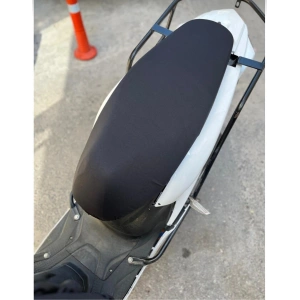 Siyah Motor Sele Kılıfı 1.kalite Penye kumaş likrali 50cc ve 150cc uyumlu