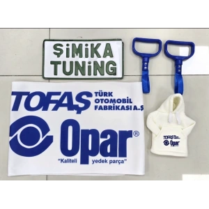 TOFAŞ OPAR OTOMOBİL TORPİDO HAVLUSU VE 2Lİ KOL TUTAMAÇI VE VİTES POLARI