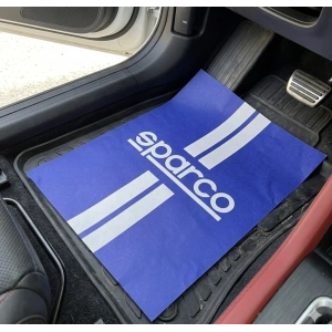 SPARCO MAVİ SUYA DAYANIKLI 50Lİ SU GEÇİRMEZ LATEKS 1.KALİTE KALIN OTOMOBİL PASPAS KAĞIDI