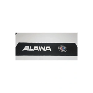 ALPİNA SİYAH TORPİDO HAVLUSU OTOMOBİL GÖĞÜS HALISI ÜNİVERSAL YIKANABİLİR HER ARACA UYUMLU