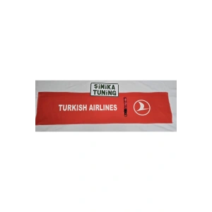 TURKISH AİRLİNES KAYMAZ OTOMOBİL TORPİDO HAVLUSU GÖĞÜS HALISI ÜNİVERSAL (ANAHTARLIK HEDİYELİ)