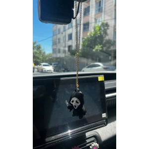 ÇIĞLIK GHOSTFACE HAYALET DİKİZ AYNA SÜSÜ 3D