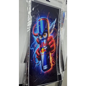 DİREK KAPLAMA 20X50 CM KALİTELİ BASKI 2 ADET REDBULL