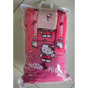 HELLOKITY SÜPER SET DÖRTLÜ SERVİS KILIFI + İKİLİ YASTIK VE KEMER KILIFI +VİTES POLARI