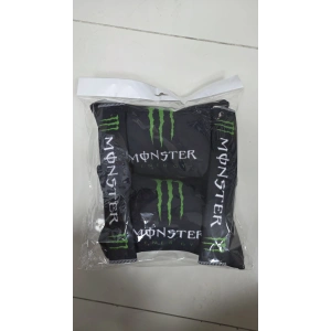 MONSTER SIYAH YASTIK VE KEMER KILIFI SETİ