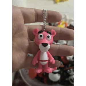 Pembe panter zincirli ayna Alti Süs