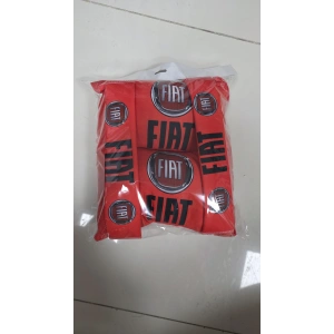 FIAT SIYAH YASTIK VE KEMER KILIFI SETİ