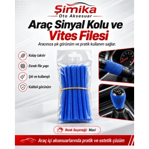 Vites ve Sinyal Filesi mavi 10 adet