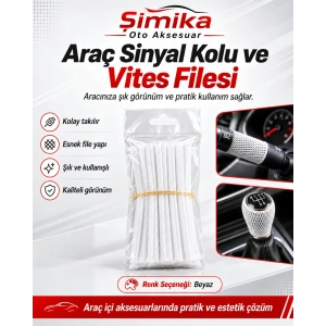 Vites ve Sinyal Filesi Beyaz 10 adet