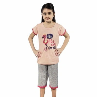 KAZAN BEBE KAPRİ KIZ PİJAMA