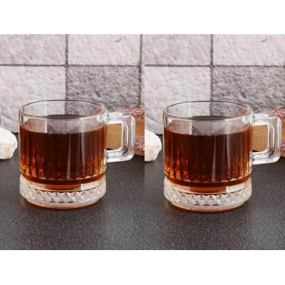 PAŞABAHÇE ELYSIA CAM KUPA 195CC 2Lİ 55422