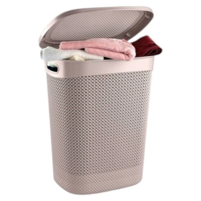 ÜÇSAN DAMLA DESEN KİRLİ ÇAMAŞIR SEPETİ 52 LT M170