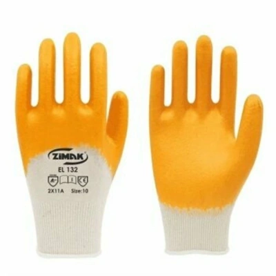 ZİMAK İŞ ELDİVEN SARI-BEYAZ EL132