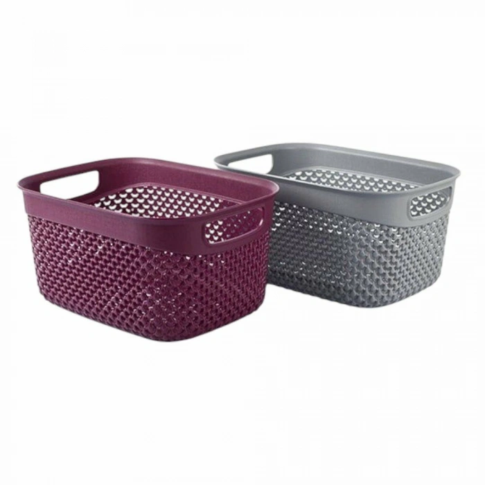 DAMLA DESEN DİKDÖRTGEN SEPET 6,6L M163