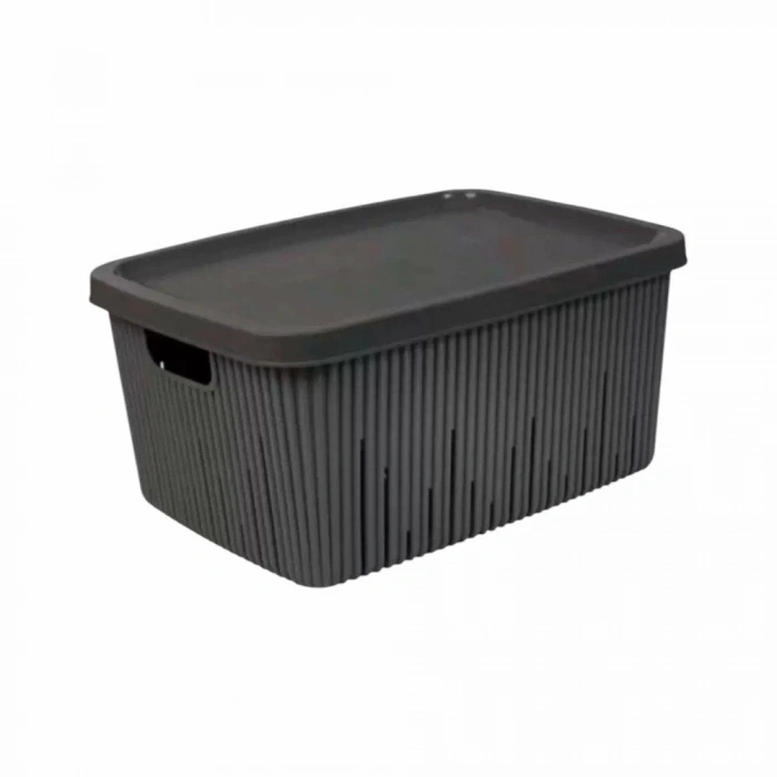 HEREVİN KAPAKLI SEPET GRİ 18 L 161383012E