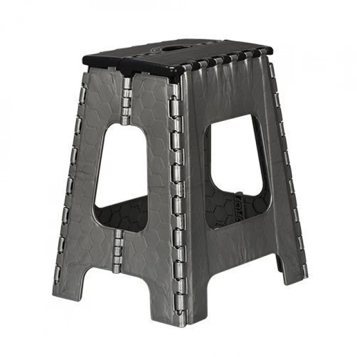 HOLİDAY KATLANIR TABURE B GRİ METALİK SİYAH TB250