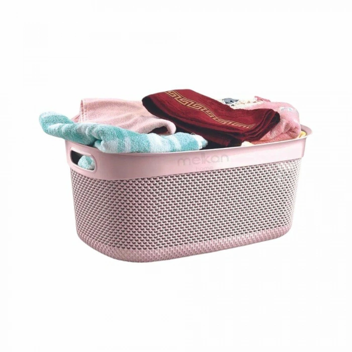 ÜÇSAN DAMLA DESEN D.DÖRTGEN ÇAMAŞIR SEPET 27L M167