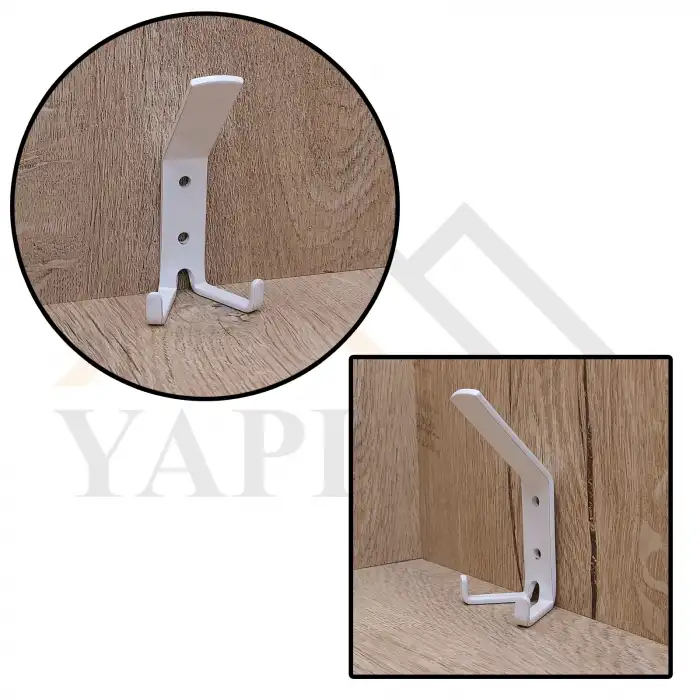 Portmanto Koç Askı Çelik Beyaz