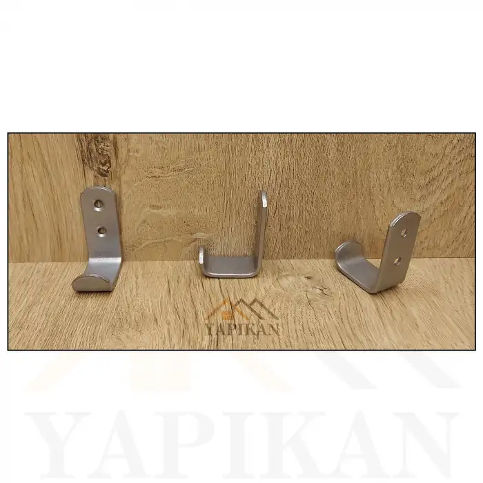 Tekli Askı 30mm Çelik Gümüş