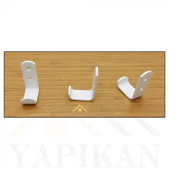 Tekli Askı 30mm Çelik Beyaz