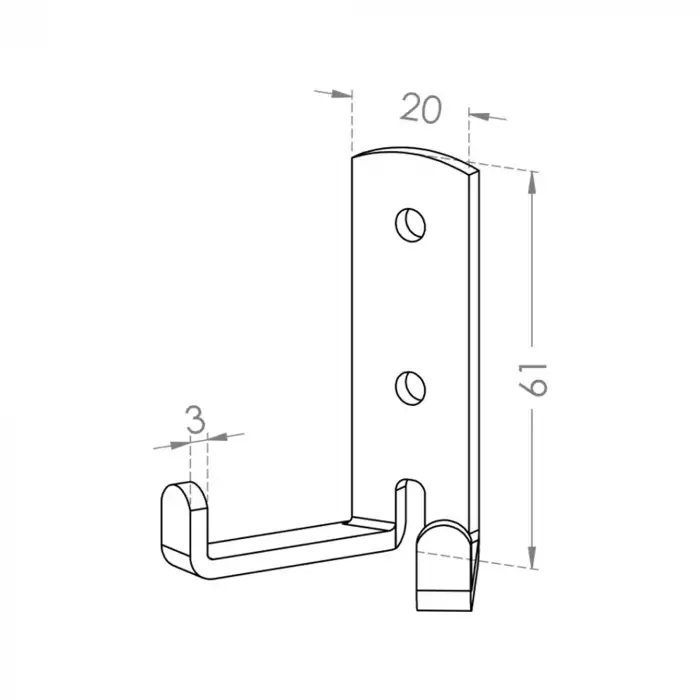 Koç Askı Çelik Gümüş