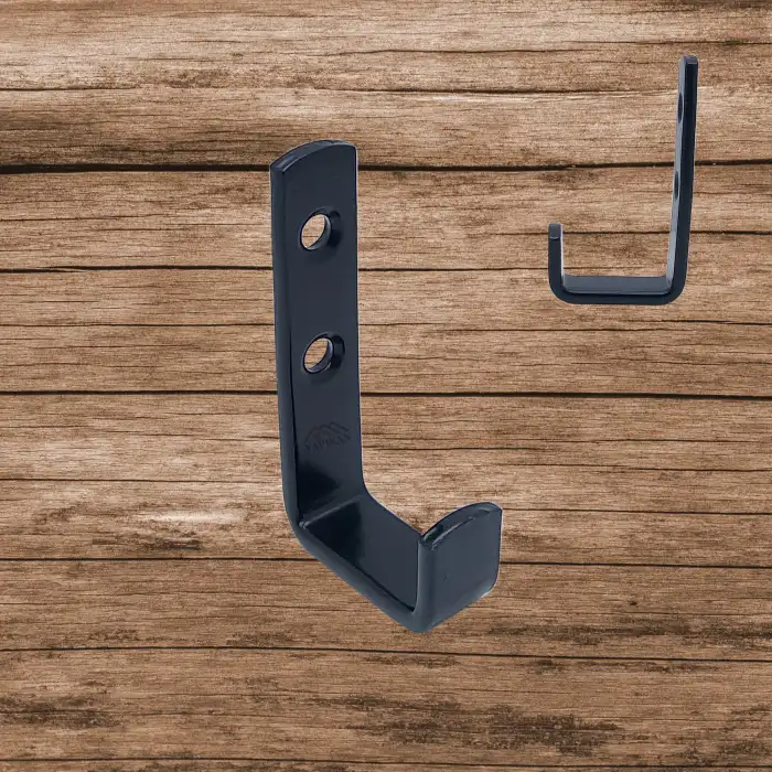 L Tek Askı Çelik Siyah