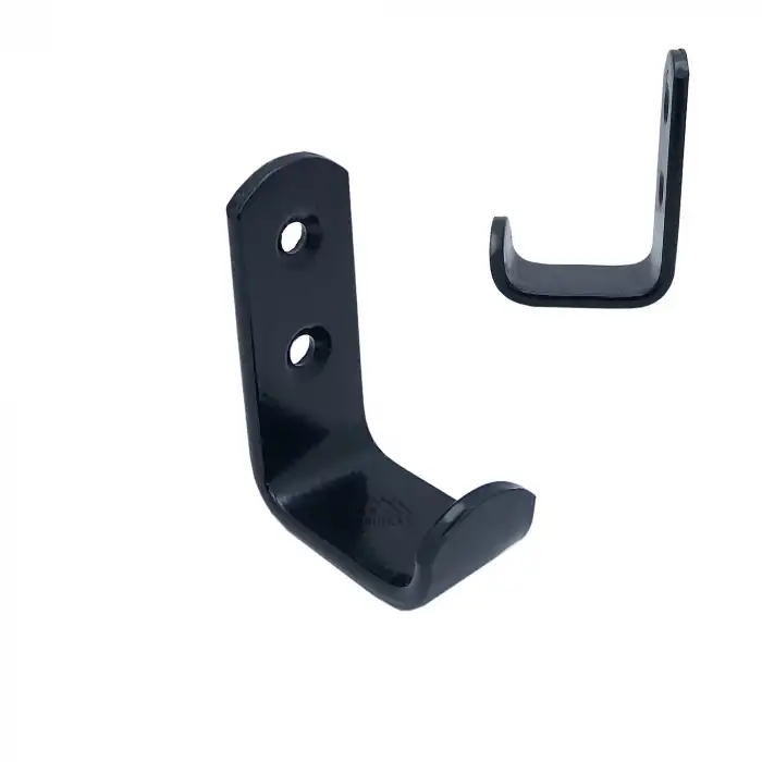 Tekli Askı 30mm Çelik Siyah