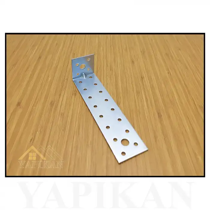 40x40x160 mm - Deprem Güvenliği Dolap Sabitleme Aparatı Seti - Mobilya Portmanto Gardırop Duvara Sabitleyici Aparat