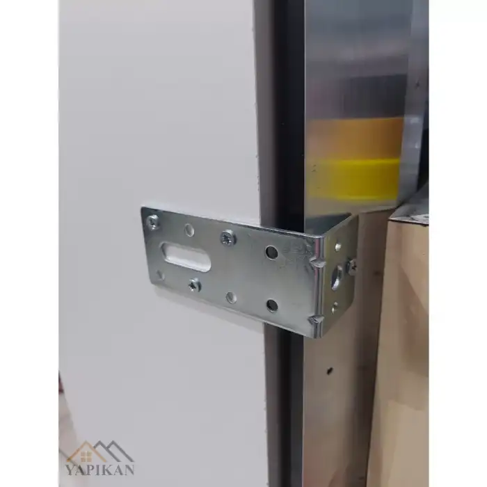 40x88x32 mm - Deprem Güvenliği Dolap Sabitleme Aparatı Seti - Mobilya Portmanto Gardırop Duvara Sabitleyici Aparat