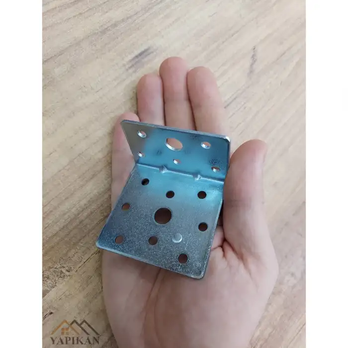 60x58x38 mm - Deprem Güvenliği Dolap Sabitleme Aparatı Seti - Mobilya Portmanto Gardırop Duvara Sabitleyici Aparat