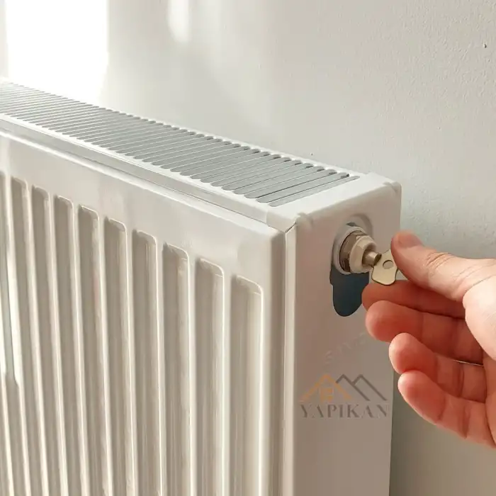 Radyatör, Petek, Havlupan, Hava Alma Purjör Anahtarı Aparatı - Petekten Su Alma Purjörü Anahtarı