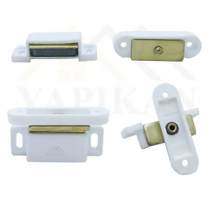 Sineklik Mıknatıs Beyaz Renk - Çıt Çıt Mıknatıs - Kapı Pencere Pimapen Çekmece Mıknatısı