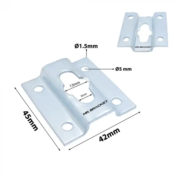 10 ad. Ayna Askı Aparatı - Ağır Tablo Çerçeve Askı Aparatı - Vidalı Duvara Ayna Montaj Askı Kancası