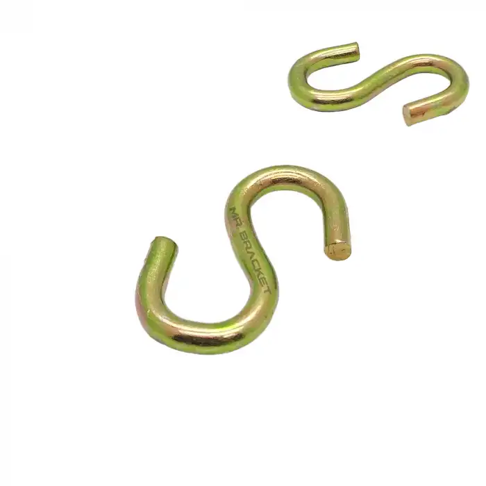 10 Ad. Metal S Kanca Büyük - Es Kanca - Gardırop Kancası Demir - Avize Eşya Elbise Asmak Için Kanca