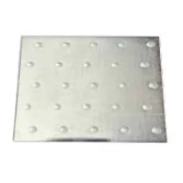 100x100mm - Orta Yük Düz Gönye Köşebent Bağlantı Demiri (Kod-489) - Mobilya Dolap Sabitleme Kenar Köşe Birleştirme Montaj Aparatı