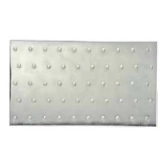 100x200mm - Orta Yük Düz Gönye Köşebent Bağlantı Demiri (Kod-492) - Mobilya Dolap Sabitleme Kenar Köşe Birleştirme Montaj Aparatı