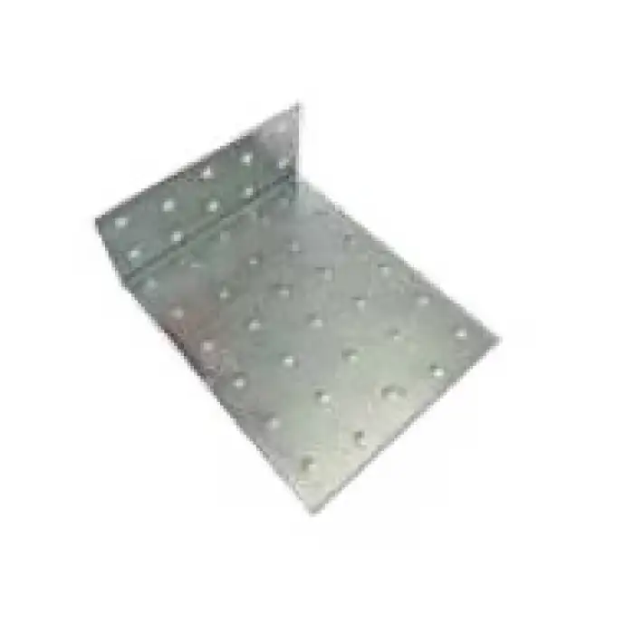 100x40x120mm - Orta Yük L Demir Gönye Köşebent (Kod-667) - Mobilya Dolap Raf Masa Sabitleme Birleştirme Demiri - Köşe Bağlantı Aparatı