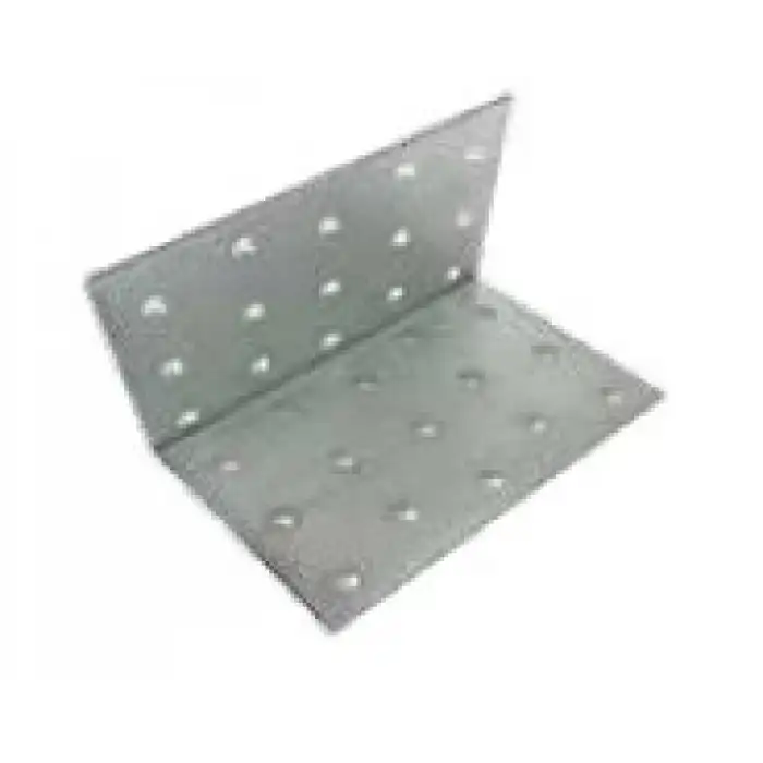 100x60x60mm - Orta Yük L Demir Gönye Köşebent (Kod-657) - Mobilya Dolap Raf Masa Sabitleme Birleştirme Demiri - Köşe Bağlantı Aparatı