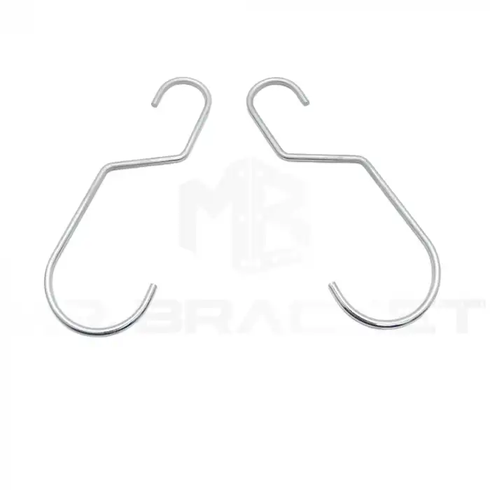 Mr. Bracket 2. ad Bisiklet Askı ES Çengeli Çinko - Bisiklet Tekeri Asma Aparatı - Bisiklet Tavana Asma Demiri