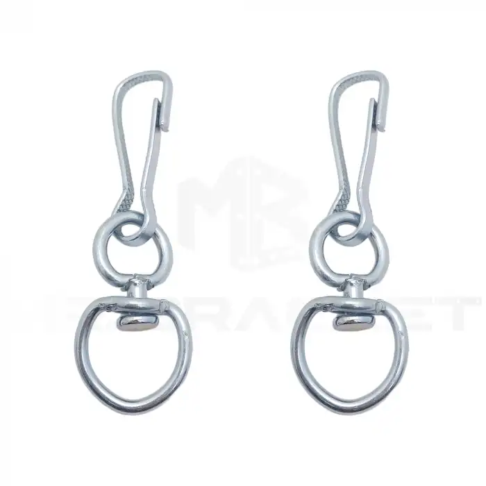 Mr. Bracket 2 ad. Fırdöndü Dönerli Maşa No:65 - Köpek Zinciri Tasma Fırdöndü Halat Bağlama Aparatı