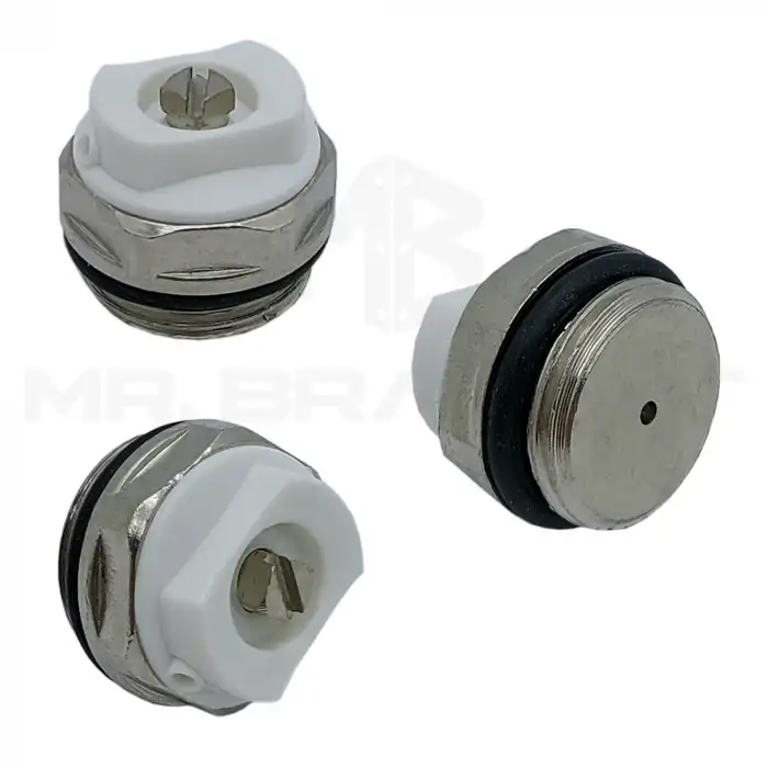 2li Panel Radyatör Petek Purjör Hava Alma Tapası - Kalorifer Havlupan Purjör Tahliye Tapası Aparatı