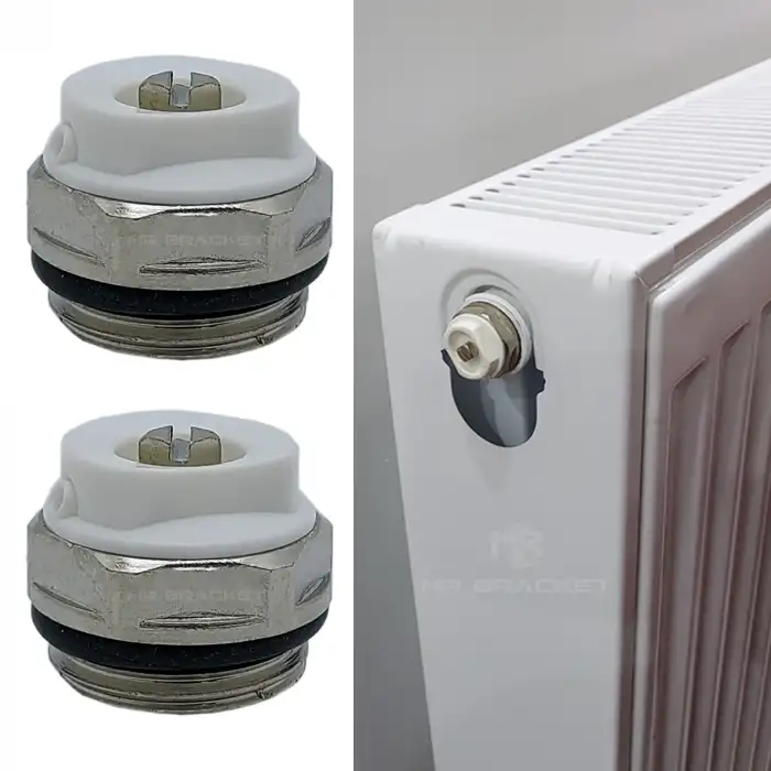 2li Panel Radyatör Petek Purjör Hava Alma Tapası - Kalorifer Havlupan Purjör Tahliye Tapası Aparatı