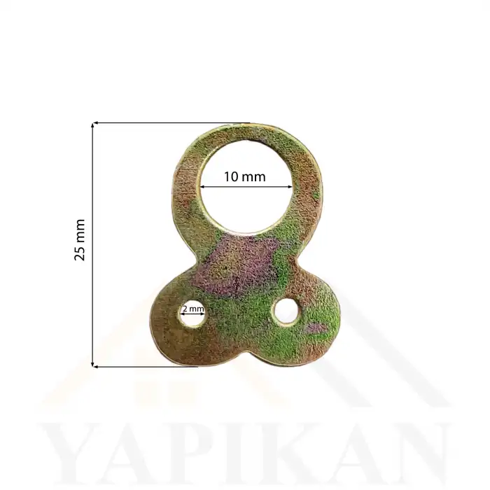 2 No Tablo Çerçeve Askısı - Resim Asma Kancası Demiri - Tablo Çerçeve Duvara Montaj Askı Aparatı